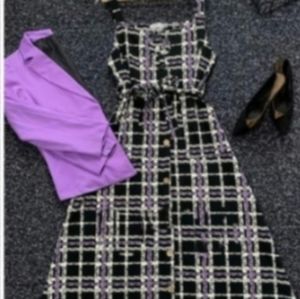 Long dress with a jacket